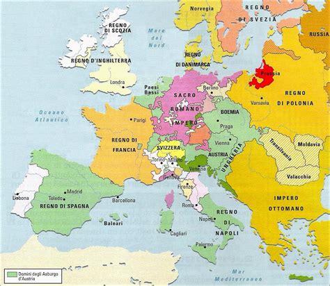 L’Europa degli stati tra la fine del '400 e il primo '500: Inghilterra